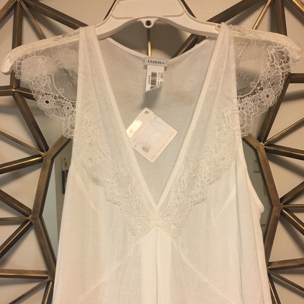 La Perla White Nightgown
